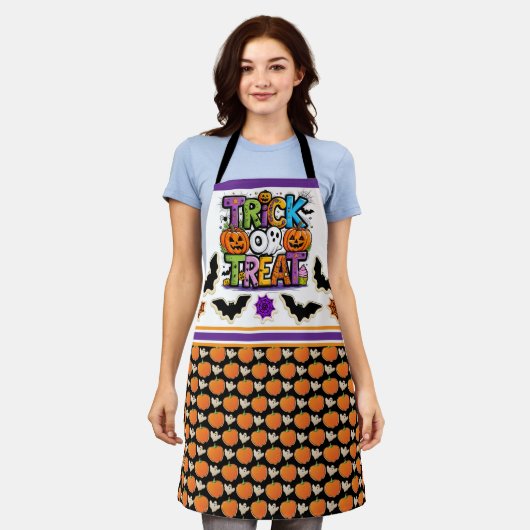 Trick or treat of TRUNK of Treat Schort (Gedragen)