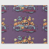 Trick or treat ompakken papier (Vlak)