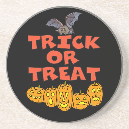 Trick or treat Onderzetter (Voorkant)