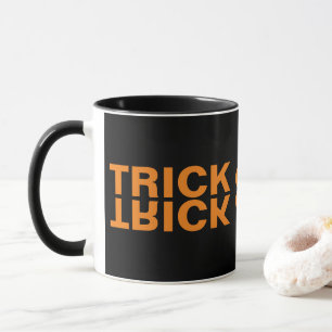 Trick or Treat-ontwerp met tekst Mok