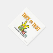 Trick or treat (ook in contanten geaccepteerd) servetten (Hoek)