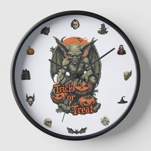 Trick or treat op een witte (Voorkant)