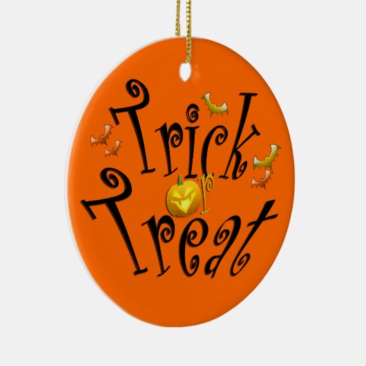 trick or treat Ornament (Rechts)