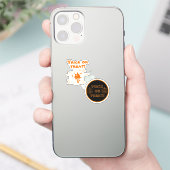 Trick or Treat paar Sticker (Telefoon)