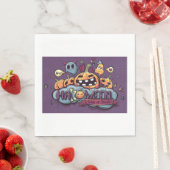 Trick or treat Paper Napkins Servet (Insitu)