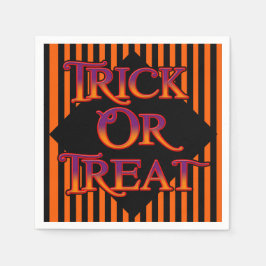 Trick or treat Paper Napkins Servetten
