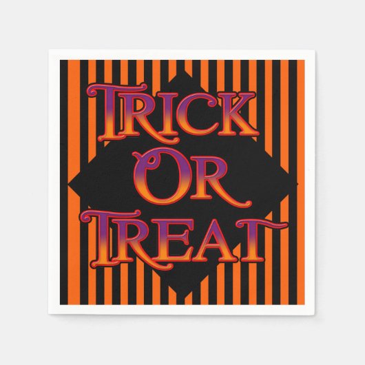 Trick or treat Paper Napkins Servetten (Voorkant)
