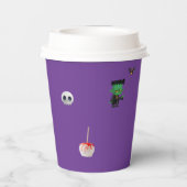 Trick or treat Papieren beker (Achterkant)