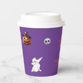 Trick or treat Papieren beker (Voorkant)