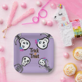 Trick or treat papieren bordje (Feest)