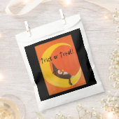 Trick or treat Papiertas Bedankzakje (Geknipt)