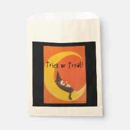 Trick or treat Papiertas Bedankzakje