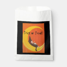 Trick or treat Papiertas Bedankzakje