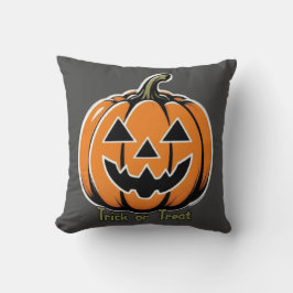 Trick or treat- Pompoen Kussen
