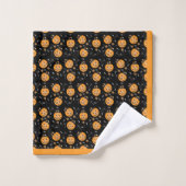 Trick or treat pompoen Snoep emmer Bad Handdoek (Wasdoekje)