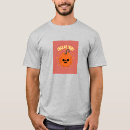 Trick or treat pompoen voor Halloween T-shirt