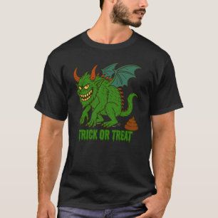 Trick or treat Pooping Monster T-shirt