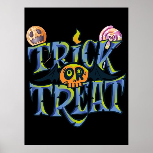 Trick or treat? poster (Voorkant)