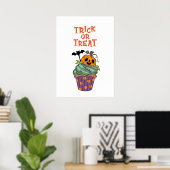 Trick or treat poster (Thuiskantoor)
