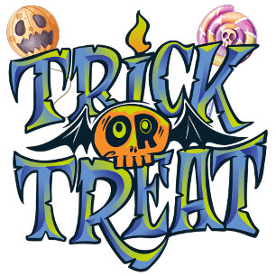 Trick or treat? poster