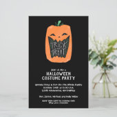 Trick or treat Pumpkin Halloween - Begrotingsuitno (Staand voorkant)