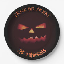 Trick or treat Pumpkin Halloween party jouw naam