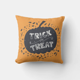 Trick or treat Pumpkin Halloween Sierkussen