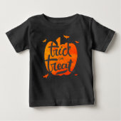Trick or treat Pumpkin Halloween Toddler (Voorkant)