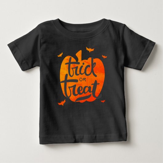 Trick or treat Pumpkin Halloween Toddler (Voorkant)