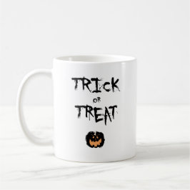 Trick or treat pumpkin koffiemok