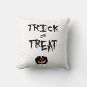 Trick or treat pumpkin kussen (Voorkant)