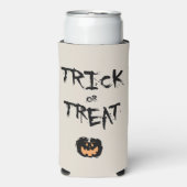 Trick or treat pumpkin seltzer blikjeskoeler (Seltzer Voorkant)