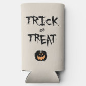 Trick or treat pumpkin seltzer blikjeskoeler (Achterkant)