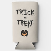 Trick or treat pumpkin seltzer blikjeskoeler (Voorkant)