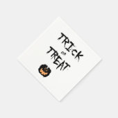 Trick or treat pumpkin servet (Hoek)