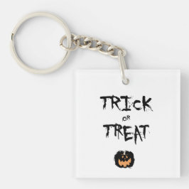 Trick or treat pumpkin sleutelhanger