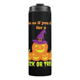trick or treat Pumpkin Thermosbeker