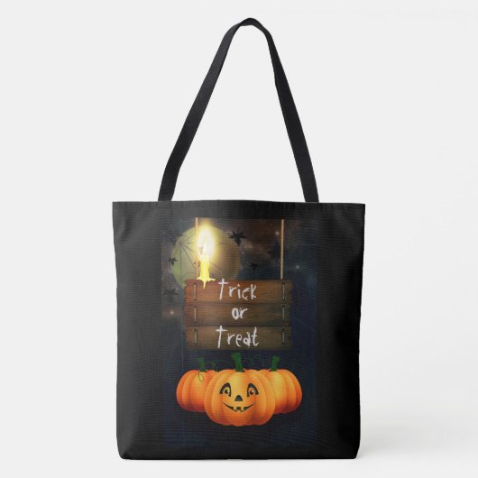 Trick or treat Pumpkins Tote Bag (Voorkant)