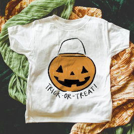 Trick or treat Retro Pompoenemmer Halloween T-shirt