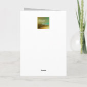 Trick or Treat Rijm Halloween Kaart (Achterkant)