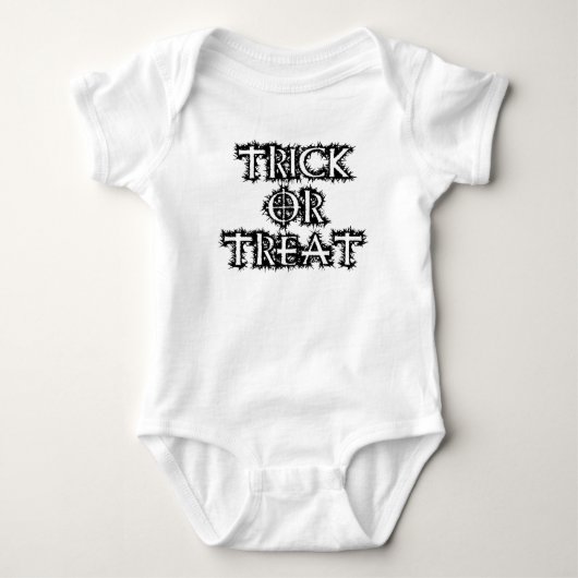 Trick or treat romper (Voorkant)