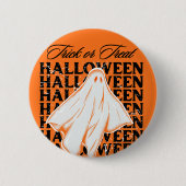 trick or treat ronde button 5,7 cm (Voorkant)