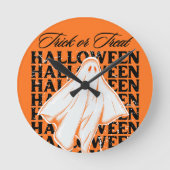 trick or treat ronde klok (Voorkant)