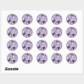 Trick or treat ronde sticker (Vel)