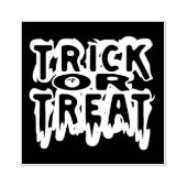 Trick or treat rubberstempel (Afrduk)