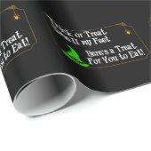 Trick-or-Treat Ruik Mijn Feet Cadeaupapier (Rol Hoek)