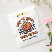 Trick or treat ruikt mijn voeten Halloween Bedankzakje (Gezegeld)