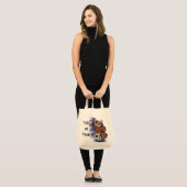 Trick or treat Scardy Owl~treat tas (Voorkant (model))