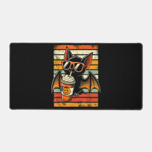 Trick or treat Schattige Bat Hipster Latte Funny H Bureaumat
