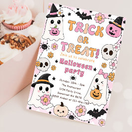 TRICK OR TREAT SCHATTIGE HALLOWEEN KAART